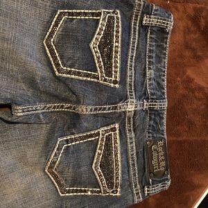 Rock & Roll Cowgirl Mid Rise Jeans